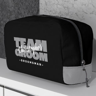 Trousse De Toilette Équipe Marié Garçon D'Honneur Mariage Cadeau Rétro