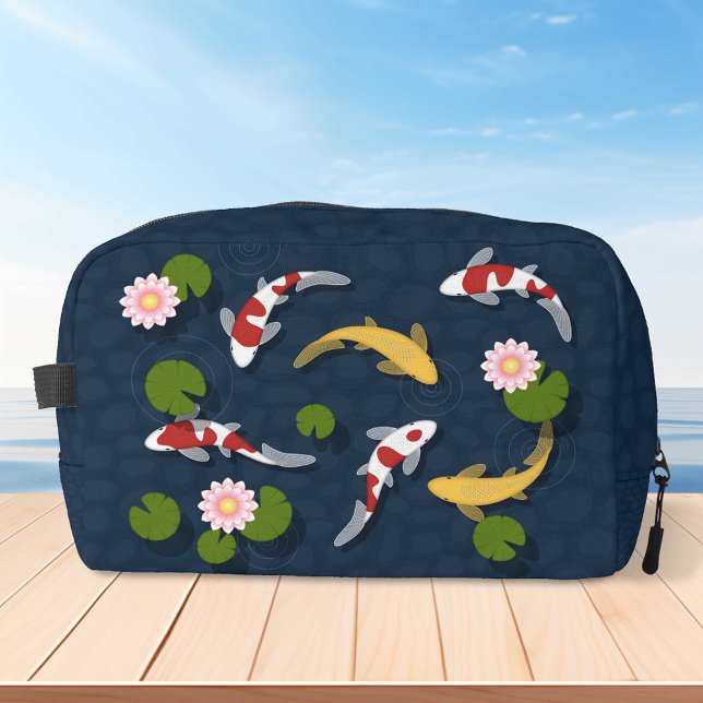 Trousse De Toilette Étang japonais de poissons Koi (Créateur téléchargé)