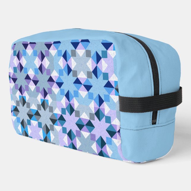 Trousse De Toilette Étoile de patchwork hivernale (Coin gauche)