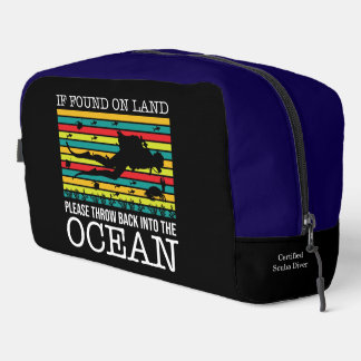 Trousse De Toilette Exploration Sous-Marine Colorée Avec Plongeur