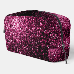 Trousse De Toilette Faux éclat rose foncé scintille