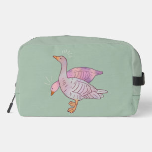 Trousse De Toilette Filles d'oies   Duo d'oies de l'art folklorique fa