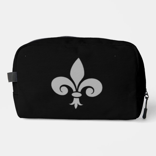 Trousse De Toilette Fleur de Lys Toiletry Bag (Recto)