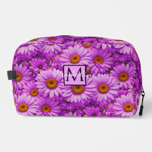 Trousse De Toilette Fleur de soleil à fleurs de magenta violet marguer