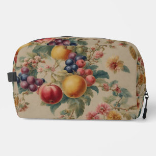 Trousse De Toilette Fleurs et fruits exquis. Style vintage