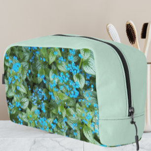 Trousse De Toilette Fleurs Petit Bleu Brunnera Floral