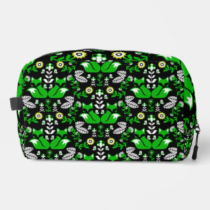 Trousse De Toilette Fox Nordic Scandinavian Folk Art nappe