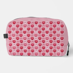 Trousse De Toilette friandises colorées motif de coeur de la Saint-Val