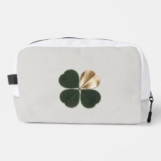 Trousse De Toilette Gilded Clover Luxe Two-Tone Ritual Toiletry Bag
