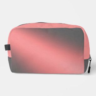 Trousse De Toilette Gris et corail lune lumière ombre effet