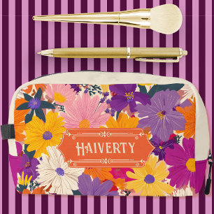 Trousse De Toilette Haiverty Fleurs Moderne Fleuries