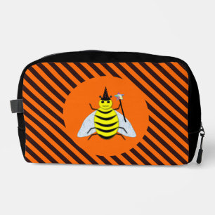 Trousse De Toilette Halloween Magic Bee Sorcière orange et noir