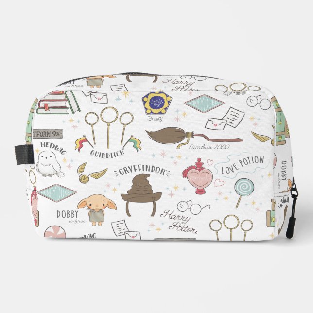 Trousse De Toilette HARRY POTTER™ Motif Magique Minuscule (Recto)