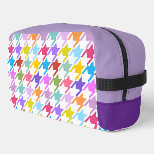 Trousse De Toilette Houndstooth Multicolor+White Big Motif