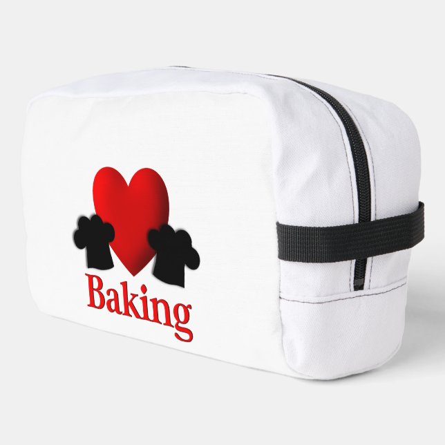 Trousse De Toilette I Heart Baking Double Côté (Coin gauche)