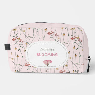Trousse De Toilette Jardin de fleurs sauvages délicates, soyez toujour