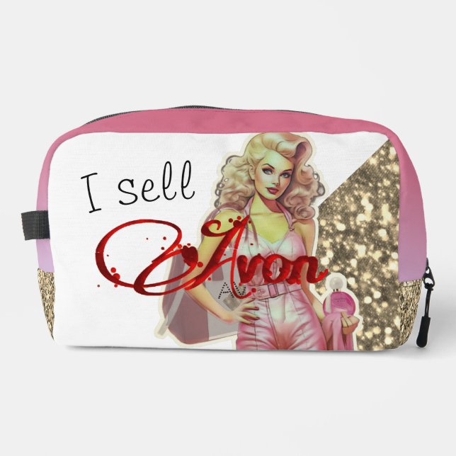 Trousse De Toilette Je vends Avon (Recto)