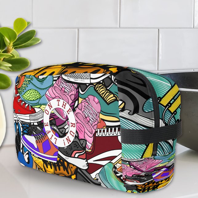 Trousse De Toilette Jogger du coureur d'art pop gras (Créateur téléchargé)
