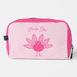 Trousse De Toilette Jolie fille rose Thanksgiving Turquie Custom