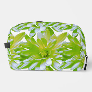 Trousse De Toilette Jolie fleur verte florale verte marguerite verte