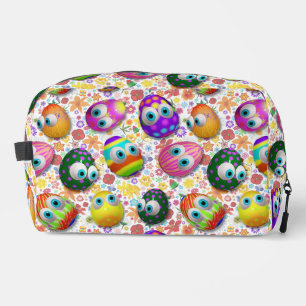 Trousse De Toilette Jolis œufs de Pâques de dessin animé drôles
