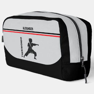 Trousse De Toilette Joueur de Taekwondo, Cadeau d'anniversaire, Karate