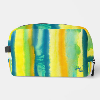 Trousse De Toilette Kit Dopp Turquoise vert et orange pour carreaux à 