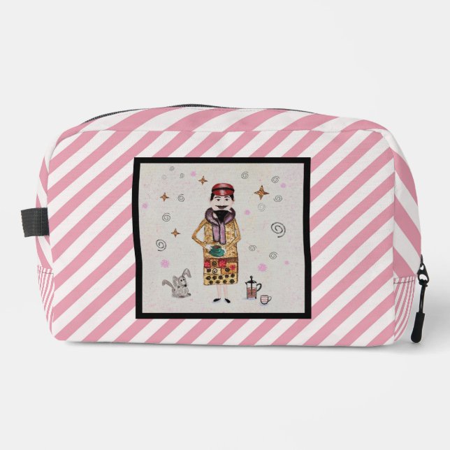 Trousse De Toilette Le Cafe Bag (Recto)