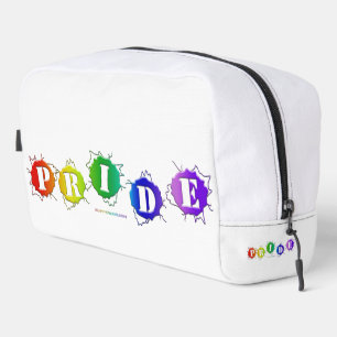 Trousse De Toilette L'enseigne de fierté aux couleurs de l'arc-en-ciel