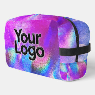 Trousse De Toilette Logo d'affaires de luxe rose Galaxy
