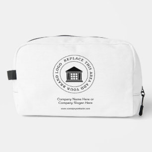 Trousse De Toilette Logo d'entreprise simple et minimaliste personnali
