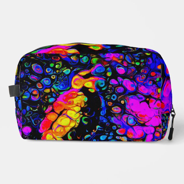 Trousse De Toilette L'Oiseau Solitaire 4 : Style Art Liquide (Recto)