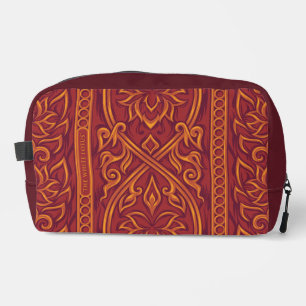 Trousse De Toilette Lotus Luxe Tapestry Motif - Le Lotus Blanc