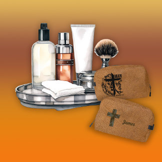 Trousse De Toilette Man of Faith (1 Corinthians 16:13)