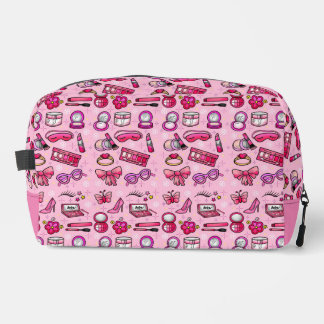 Trousse De Toilette Maquillage de fille - rose