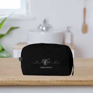 Trousse De Toilette Mme newlysée noir blanc