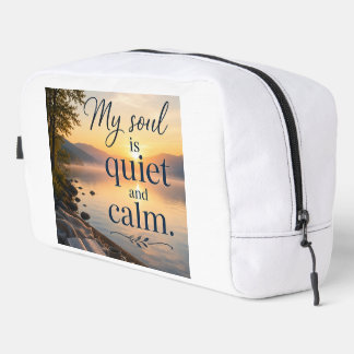 Trousse De Toilette Mon âme est calme et paisible