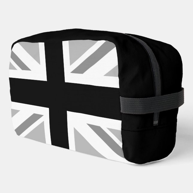Trousse De Toilette Monochrome Union Jack/Drapeau (Coin gauche)