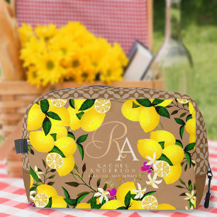 Trousse De Toilette Monogramme citron Brown