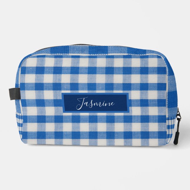 Trousse De Toilette monogramme de nom personnalisé (Recto)