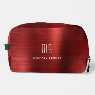 Trousse De Toilette Monogramme moderne rouge
