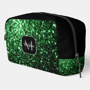 Trousse De Toilette Monogramme noir brillant de parties scintillant ve