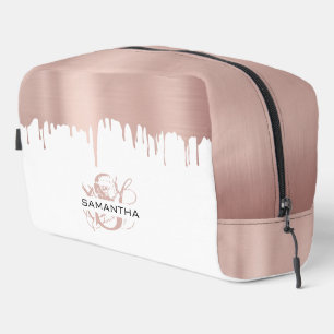 Trousse De Toilette Monogramme Rose tendance Pink Gold
