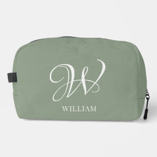 Trousse De Toilette Monogramme vert de l'élégance de la taille personn