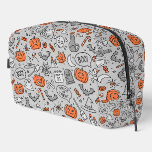 Trousse De Toilette Motif de doodle pour les enfants mignons Halloween