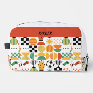 Trousse De Toilette Motif de football personnalisé moderne