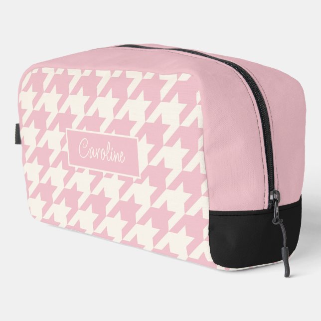 Trousse De Toilette Motif élégant Dusty Rose rose rose pâle (Coin droit)