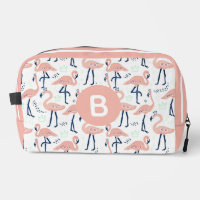 Motif flamand princesse tendance Monogramme rose