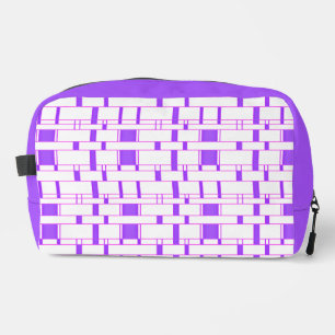 Trousse De Toilette Motif rectangulaire blanc 9