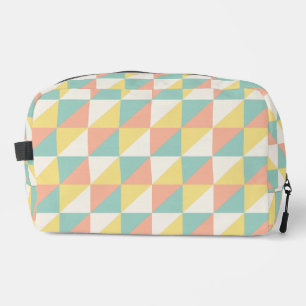 Trousse De Toilette Motif triangle Abstrait géométrique coloré